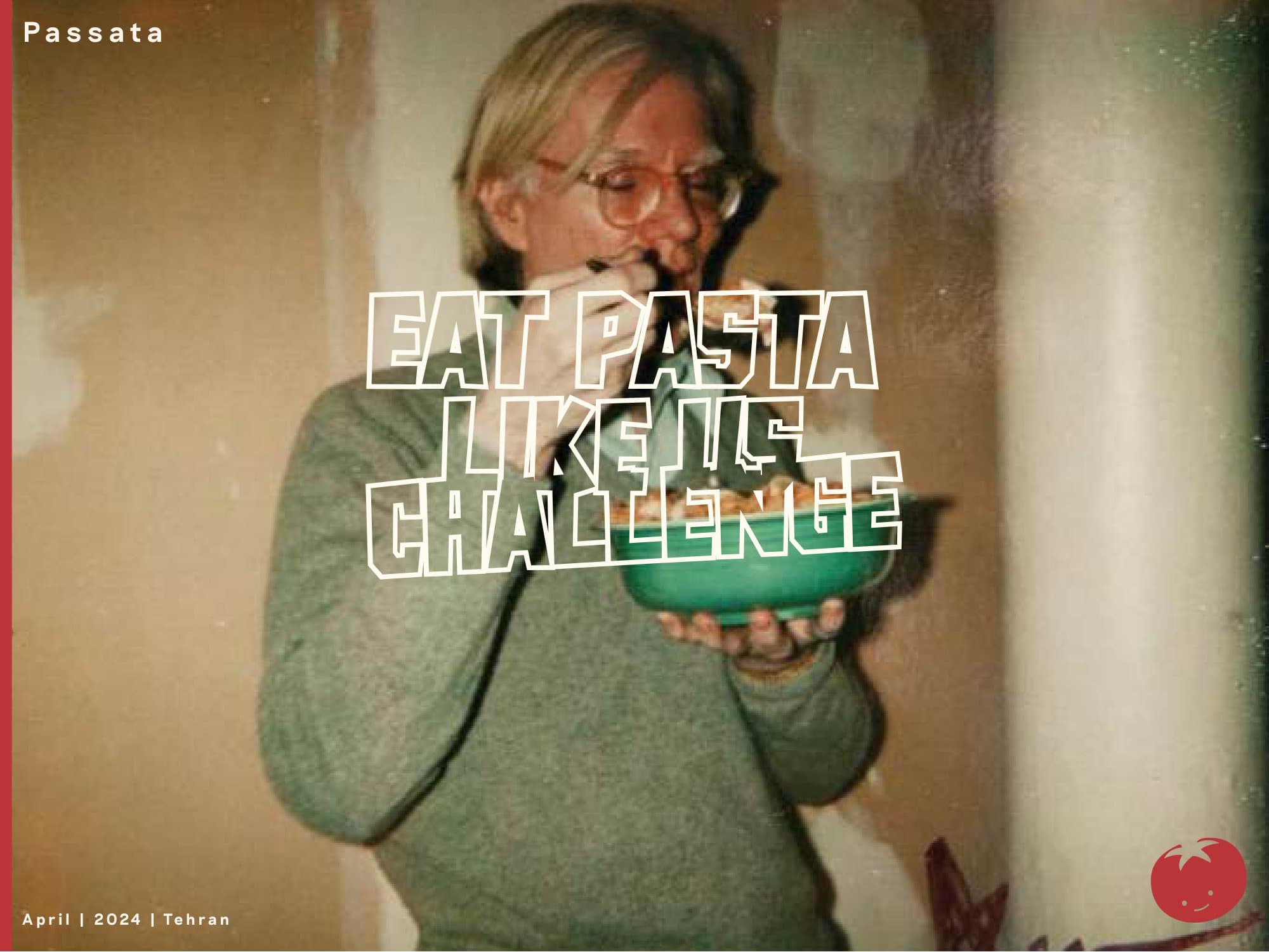 Eat Pasta Like Us campaign poster