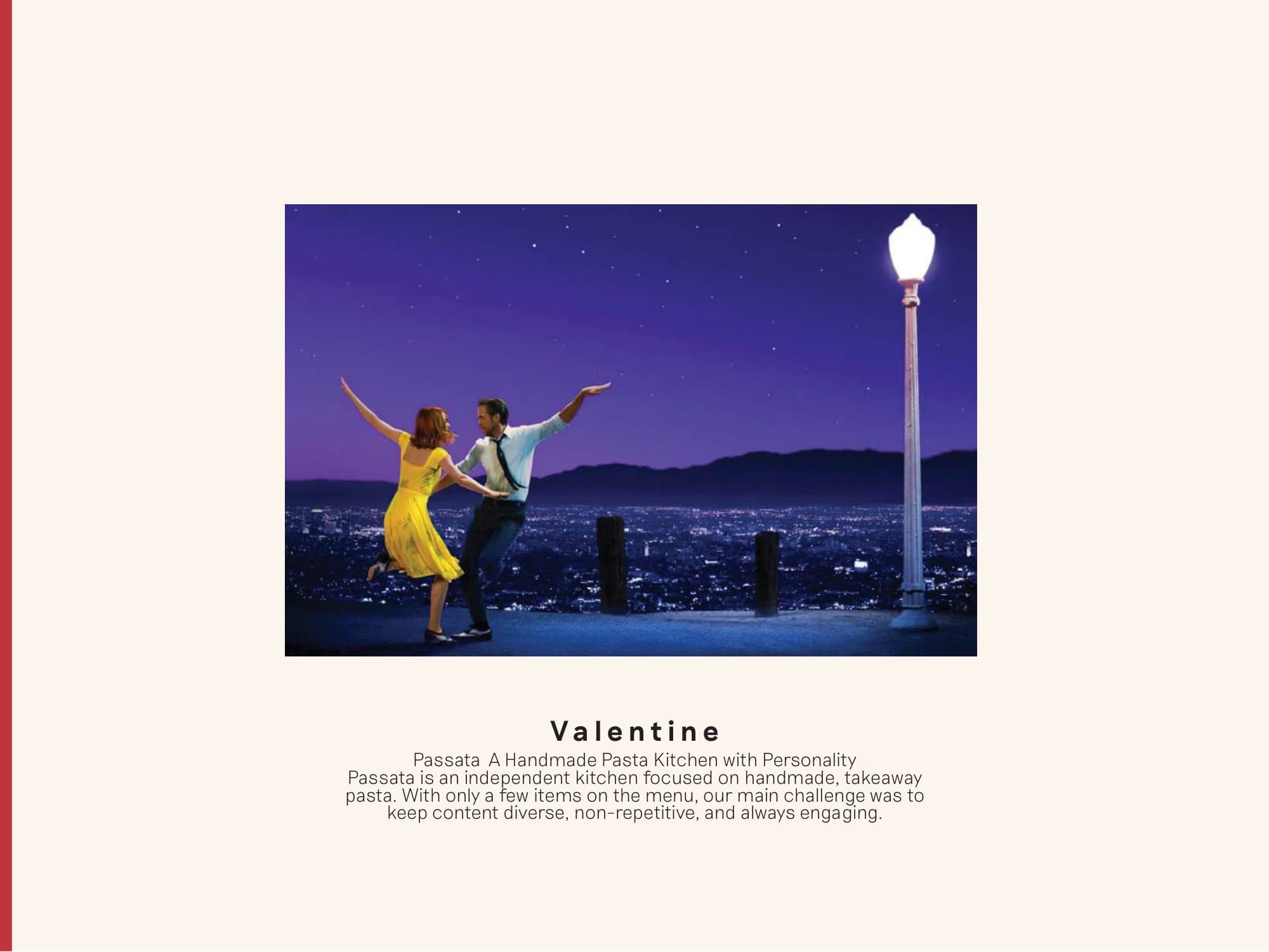 Valentine campaign artwork
